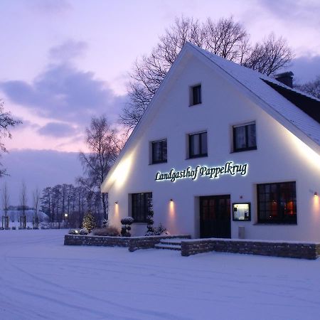 Landgasthof Pappelkrug Halle  ภายนอก รูปภาพ